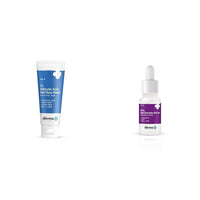 The Derma Co 1% Salicylic Acid Gel Face Wash With Salicylic Acid & Witch Hazel For Active Acne &The Derma Co 10% Niacinamide Face Serum For Acne Marks & Acne Prone Skin For Unisex, 10ml