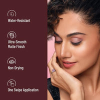 Swiss Beauty Pure Matte Creamy Lipstick | Non-drying, Highly pigmented Lipstick | Shade- Berry, 3.8gm|
