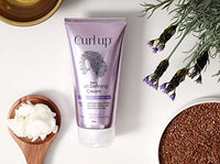 Curl Up Curl Defining Cream - All In One Leave In Conditioner Moisturizes, Enhances Natural Curl Definition & Provides Medium Hold to Dry Frizzy, Wavy & Curly Hair 150g
