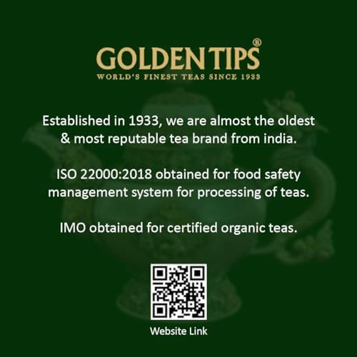 Golden Tips Masala Chai Loose Leaf Tea, Authentic Spiced Blend with Cardamom (Elaichi), Cinnamon, Cloves & Black Pepper, Rich & Aromatic, Best with Milk, (500 Gram, 250 cups)