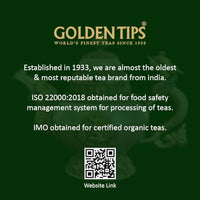 Golden Tips Masala Chai Loose Leaf Tea, Authentic Spiced Blend with Cardamom (Elaichi), Cinnamon, Cloves & Black Pepper, Rich & Aromatic, Best with Milk, (500 Gram, 250 cups)