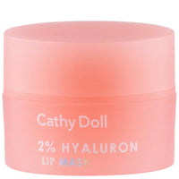Cathy Doll 2% Hyaluron Lip Mask Peach – 4.5g | Hydrating Overnight Lip Treatment with Hyaluronic Acid | Nourishing Lip Care for Dry, Chapped Lips