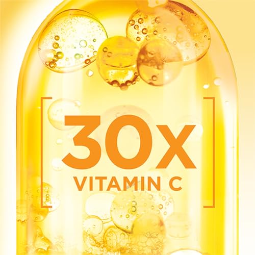 Garnier Skin Naturals, Face Serum, Increases Skin's  Glow Instantly and Reduces Spots Overtime, Bright Complete Vitamin C Booster, 30 ml