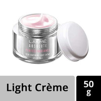 Lakmé Absolute Perfect Radiance Skin Brightening Day Cream, Light, 50G And Lakmé 9 To 5 Flawless Matte Complexion Compact, Melon, 8G