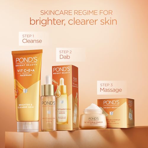 POND'S Bright Beauty Vit C+E+A Gel Face Wash 100ml