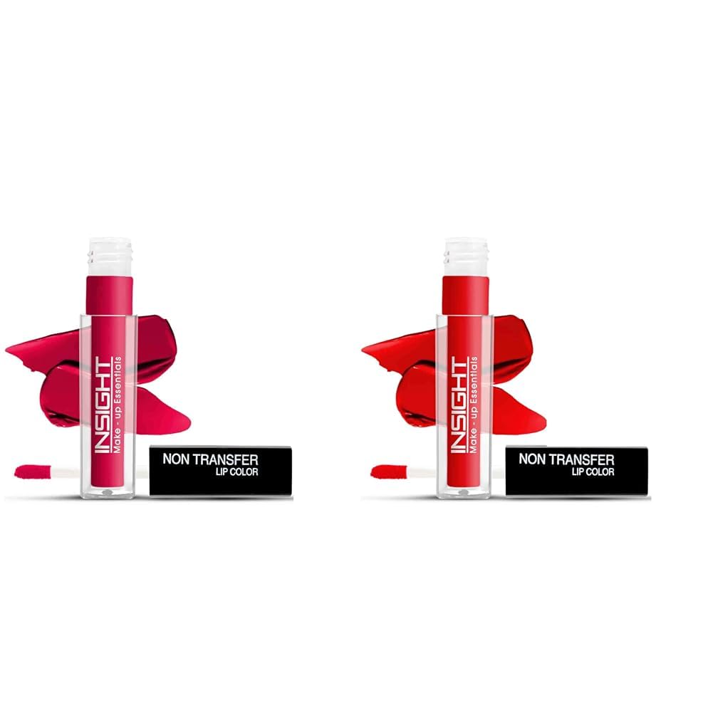 Insight Cosmetics Non Transfer Lip Color Matte Texture12Hrs Waterproof, 4ml(LG40-07) Non Transfer Lip Color Matte Texture12Hrs Waterproof, 4ml(LG40-06)