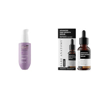Bare AnatomyUltra Smoothing Hair Serum For Dry & Frizzy Hair | 50ml + Advanced Hair Growth Serum | 3% Redensyl + 4% Anagain + 3% Baicapil + 1% Capilia Longa, Rosemary, Biotin 30ml