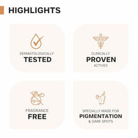 DERMATOUCH Bye Bye Pigmentation Serum | For Pigmentation, Dark Spots, Blemishes | For all skin types | For Both Men & Women | 10ML