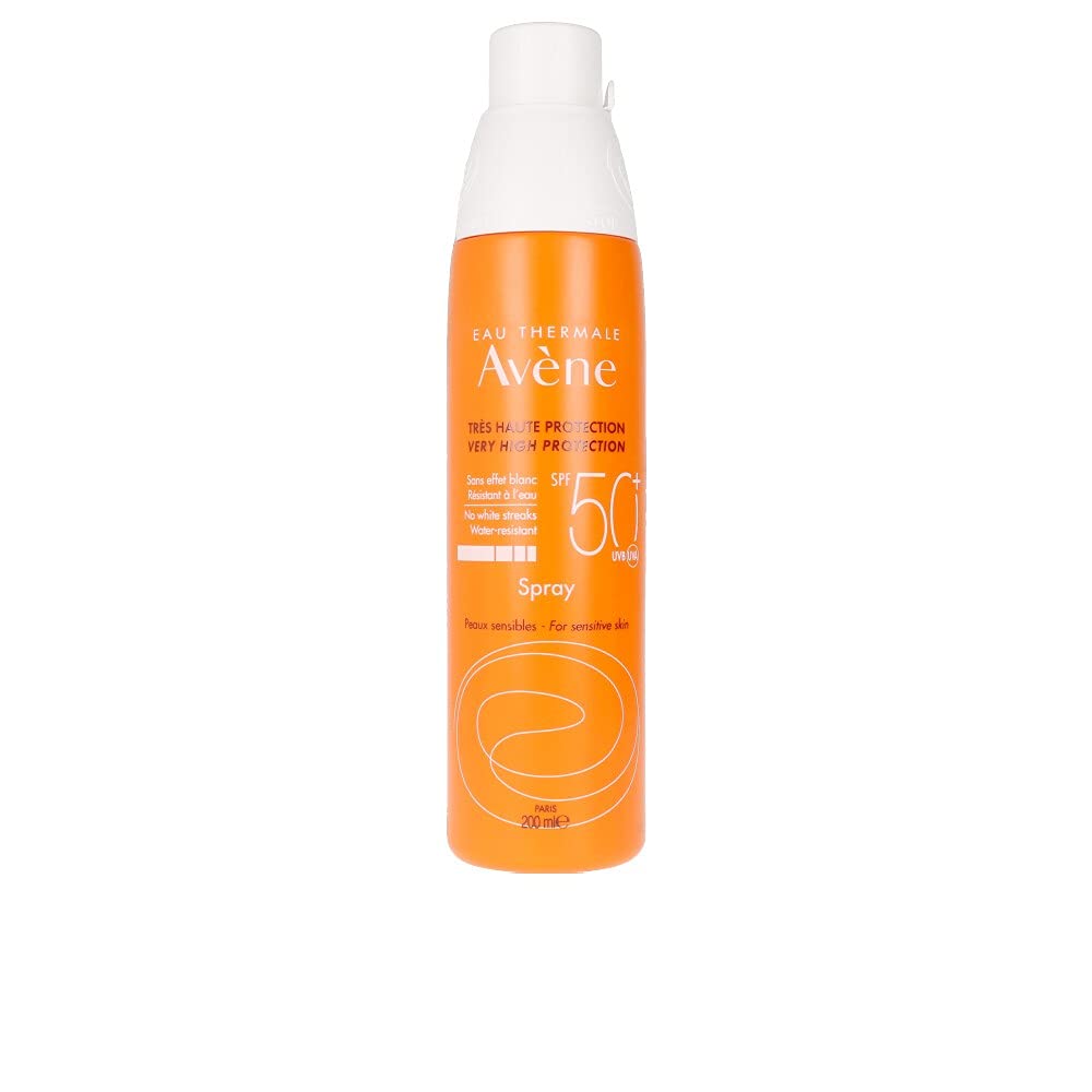 Avene Very High Protection Spf 50+ Spray, Red, 200 Ml|For Sensitive Skin Types