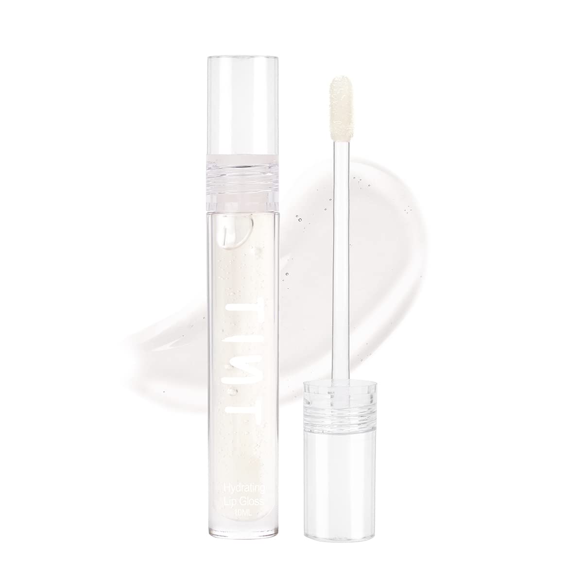 Tint Cosmetics 10ml Transparent Lipgloss, Non Sticky, Hydrating, Light Weight, Long Lasting, High Shine & Soft Natural Liquid Lip Gloss For Girls & Women (Peppermint)