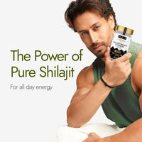 Kapiva Shilajit/Shilajeet Energy 60 Capsules | Made with 100% Pure Shilajit | For All Day Energy & Stamina | With Ashwagandha,Gokshura | Contains 12 Vitamins & 13 Minerals