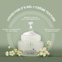 Lotus Herbals Whiteglow Gel Cream 40g, Nourishing Night Cream 40g, Set of 2