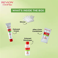 Revlon Color 'n Care Permanent Hair Color for Women Natural Black | Blend of 4 oil's & Shea Butter| For Silky, Shiny & Nourished Hair | 100% Grey Coverage in 5 Minutes | Ammonia Free