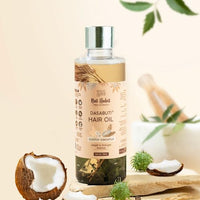 Nat Habit Castor Coconut Dasabuti Hair Oil for Length & Strenghting, Hair Cuticle & Retain Moisture, 100ml
