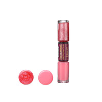 Typsy Beauty 2 In 1 Gel Nail Polish | Glitter Pink & Pink | Quick Drying | Glossy Finish | Long Lasting | Chip Resistant |10 ml