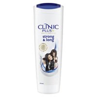 Clinic Plus Strong & Long Protein Shampoo 1 l, With Milk Proteins & Multivitamins for Strong, Healthy and Long Hair - Hair Growth Shampoo for Women & Clinic Plus Strong & Long Health Shampoo 355 ml
