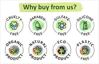 Earth Rhythm Milk Protein Shampoo Bars, Helps Strengthen Hair, Boost Thickness, Sulphate & Paraben Free - 80gm (Tin)
