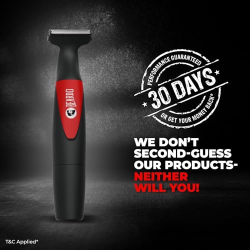Beardo I Blade Trimmer for men | No Nicks and Cuts | Electric Shaver with powerful motor | Perfect for different beard styles for Gen Z | Multiple Length Settings
