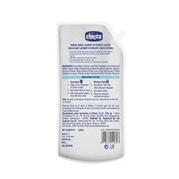 Chicco Baby Liquid Laundry Detergent, 5X Stain & Germ Fighter, Kills 99% of Germs, Dermatologically Tested, Effective & Gentle Cleaning, Fresh Springs, Refill pack (500 ML)