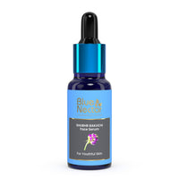 Blue Nectar Bakuchi Anti Aging Serum for Fine Lines, Wrinkles & Dark Circles | Plant Based Alternate to Retinol Serum for Face | Oil Free Moisturizer Face Serum for Women & Men (10 Herbs, 30 ml)