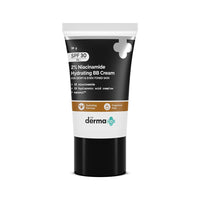 The Derma Co 2% Niacinamide Dewy, Radiant Hydrating All Skin Type Medium Coverage Bb Cream With 1% Hyaluronic Acid Complex & Aquaxyl - 30 G 03 - Warm Beige