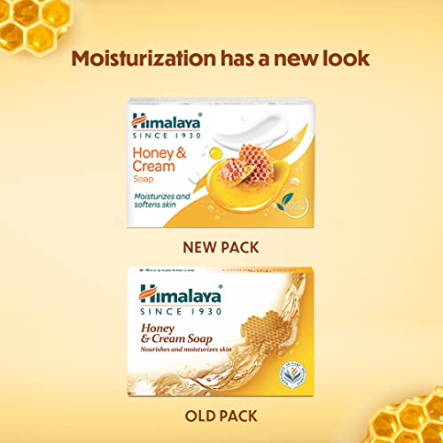 Himalaya Herbals Honey and Cream Soap, 125g (Pack of 1)