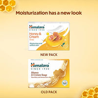 Himalaya Herbals Honey and Cream Soap, 125g (Pack of 1)