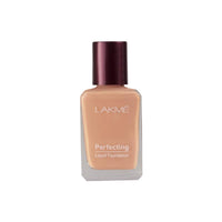 Lakmé Perfecting Liquid Light Coverage Foundation For All Skin Type Natural Finish, Pearl, 27Ml And Perfecting Liquid Coverage Foundation For Skin Type, Marble, 27Ml Pack of 2