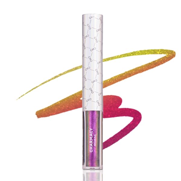 Charmacy Milano Stellar Duo-Chrome Eyeliner - Twilight 3, Smudgeproof, Quick Dry & Long Lasting Eyeliner, Vibrant Eye Makeup For Women, 8 Shades (1.5 gms)
