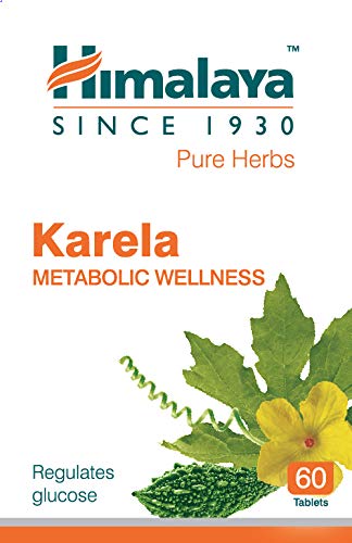 Himalaya Himalaya Wellness Pure Herbs Karela Metabolic Wellness - 60 Tablets, White