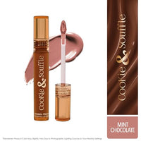 Blue Heaven Cookie & Souffle Matte Lipstick for Women, Long lasting Liquid lipstick, Enriched with Cocoa Butter & Rosehip Oil, Softening & Nourishing Lip color - Mint Chocolate, 3.2ml