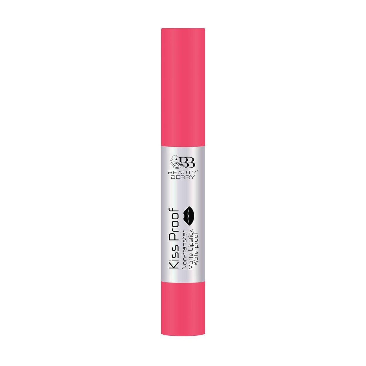 Beauty Berry Kiss Proof Non Transfer Matte Lipstick for Women, Waterproof Long Lasting Lip Crayon, Pack of 1. (Baby Pink -11)