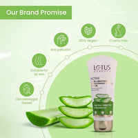 Lotus Herbals Active Aloe + Niacinamide Brightening Boost Mist 50g, Night Gel 50g Face Wash 100g, Scrub 100g Set of 4