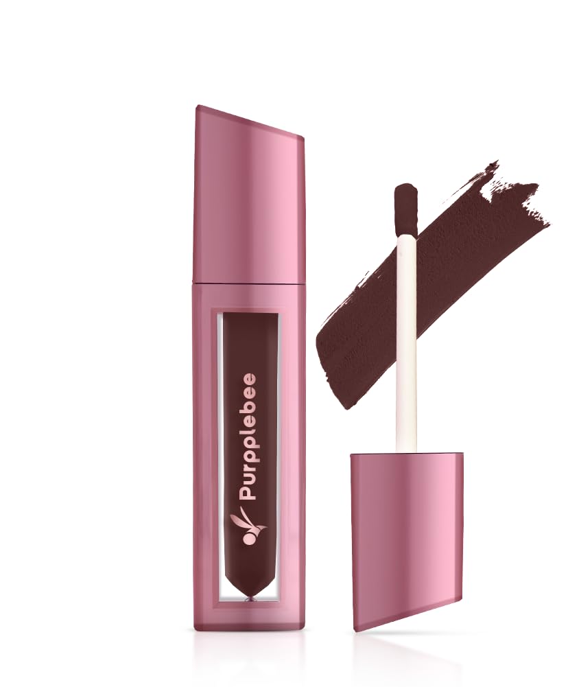 MATTE Majesty Liquid Lipstick Smudged Proof Long Lasting Highly Pigmented Water Proof Matte Liquid Lipstick (Wine Red)