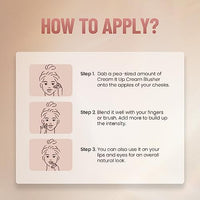 Swiss Beauty Cream It Up Blusher | Highly Pigmented | Long-lasting | Buildable & Blendable | All Skin Types | Shade - Copper Cheeks, 10ml