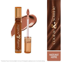 Blue Heaven Cookie & Souffle Matte Lipstick for Women, Long lasting Liquid lipstick, Enriched with Cocoa Butter & Rosehip Oil, Softening & Nourishing Lip color - Hazelnut Hottie, 3.2ml