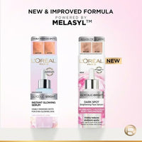 L'Oreal Paris Glycolic Bright 8% [Melasyl + Niacinamide] Face Serum for Brightening Dark Spots 15ml