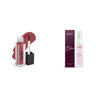 RENEE Stay With Me Mini Matte Lip Color, Long lasting, Non Transfer, Water & Smudge Proof, Light Weight Liquid Lipstick, Desire For Brown 2ml & RENEE Eau De Parfum Bloom 8ml