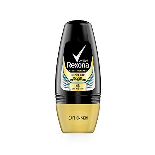 Rexona Sport Defence Underarm Protection Roll On for Men, 50ml