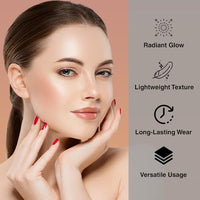 Lakyou Beauty Born to Glow Liquid Highlighter | Gold | 30ml | Radiant Luminous Finish | Buildable & Long-Lasting