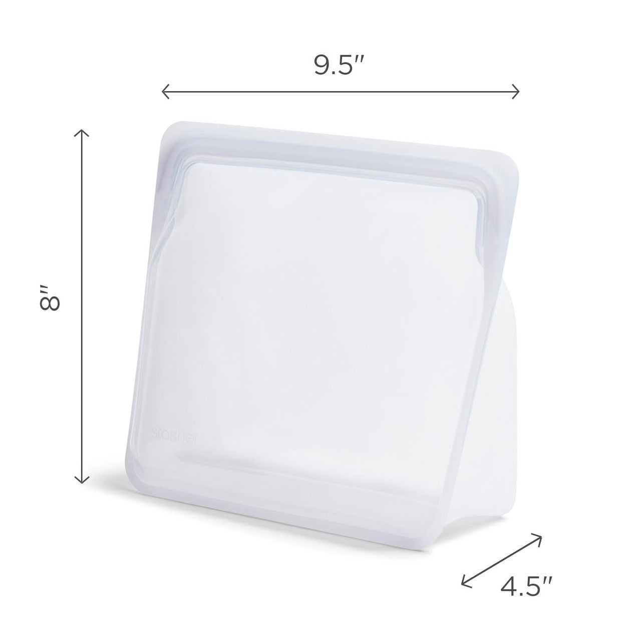 Stasher Platinum Silicone Food Grade Reusable Storage Bag, Green (Stand-Up Mega) | Reduce Single-Use Plastic | Cook, Store, Sous Vide, or Freeze | Leakproof, Dishwasher-Safe, Eco-friendly | 104 Oz