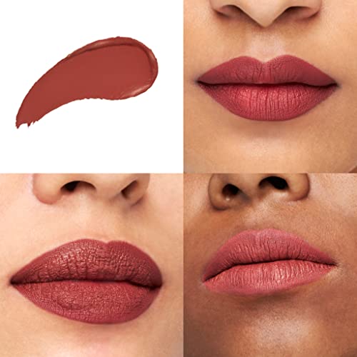 LoveChild Masaba Game On! - Get Rollin - Mad Matte Liquid Lipstick, Rustic-Brown Velvet Smooth, Non-Sticky, Hydrating & Moisturising, Lipsticks For All Skin Tones, 5Ml