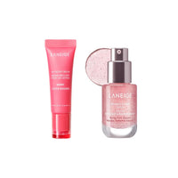 Laneige Combo of Lip Glowy Balm Berry (10G) and Bouncy&Firm Serum (15ml) -Pack of 2