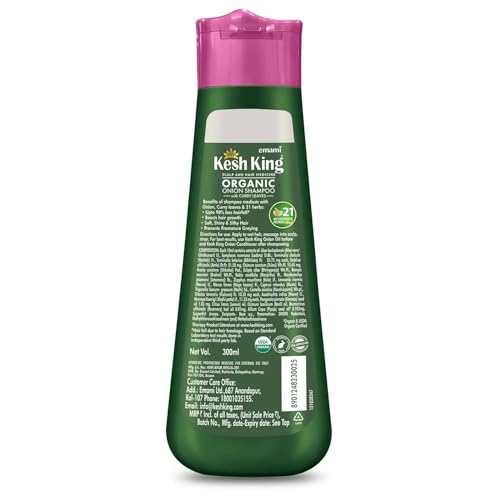 Kesh King Scalp and Hair Medicine Ayurvedic Hairfall Expert Onion Shampoo 300ml