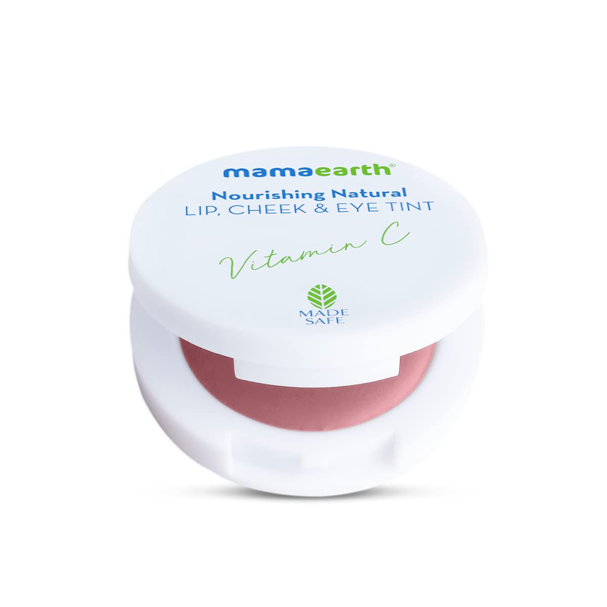 Mamaearth Nourishing Natural Lip Cheek & Eye Tint with Vitamin C & Cocoa - 02 Coco Nude- 4 g