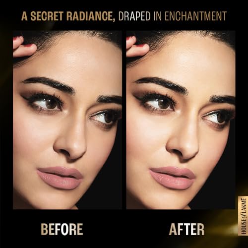 LAKMÉ Forever Matte Radiant Liquid Full Coverage Foundation For Superior For All Skin Coverage, Vit E, Lightweight & Water-Resist, Natural Shell, 27 ml