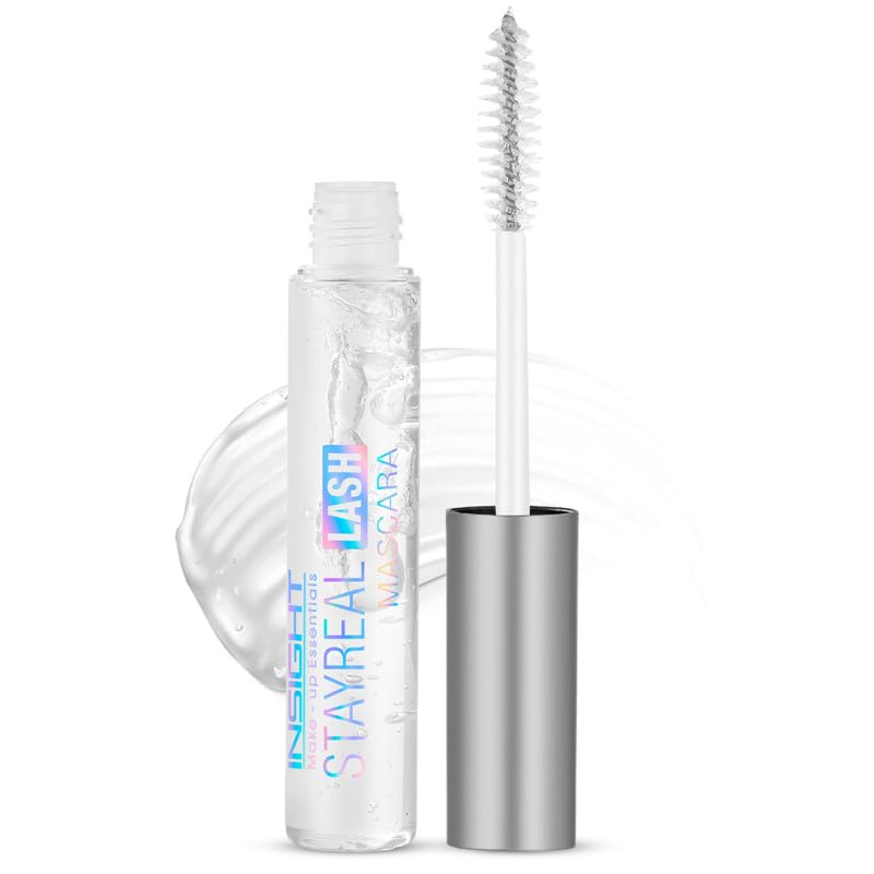 Insight Cosmetics Stay Real Lash Mascara| Transparent Mascara| Natural Look| Clear Gel Formula, 10gm