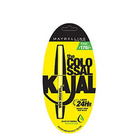 Maybelline New York Colossal Kajal, Black, 0.35g And Maybelline New York Baby Lips Lip Balm, Berry Crush, 4g
