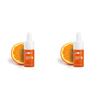Plum 15% Vitamin C Face Serum For Glowing Skin | Reduces Dark Spots | For Dull Skin | With Mandarin | Beginner Friendly, For All Skin Types | 100% Vegan | 10 ml (Pack of 2)