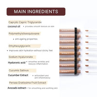 brwn. pro melanin care HD Perfecting Concealer for Face Makeup | For All Indian Skin Tones | Lightweight, Full Coverage, Waterproof Matte Finish | Dark circles and Blemishes Eraser | 04 Oak